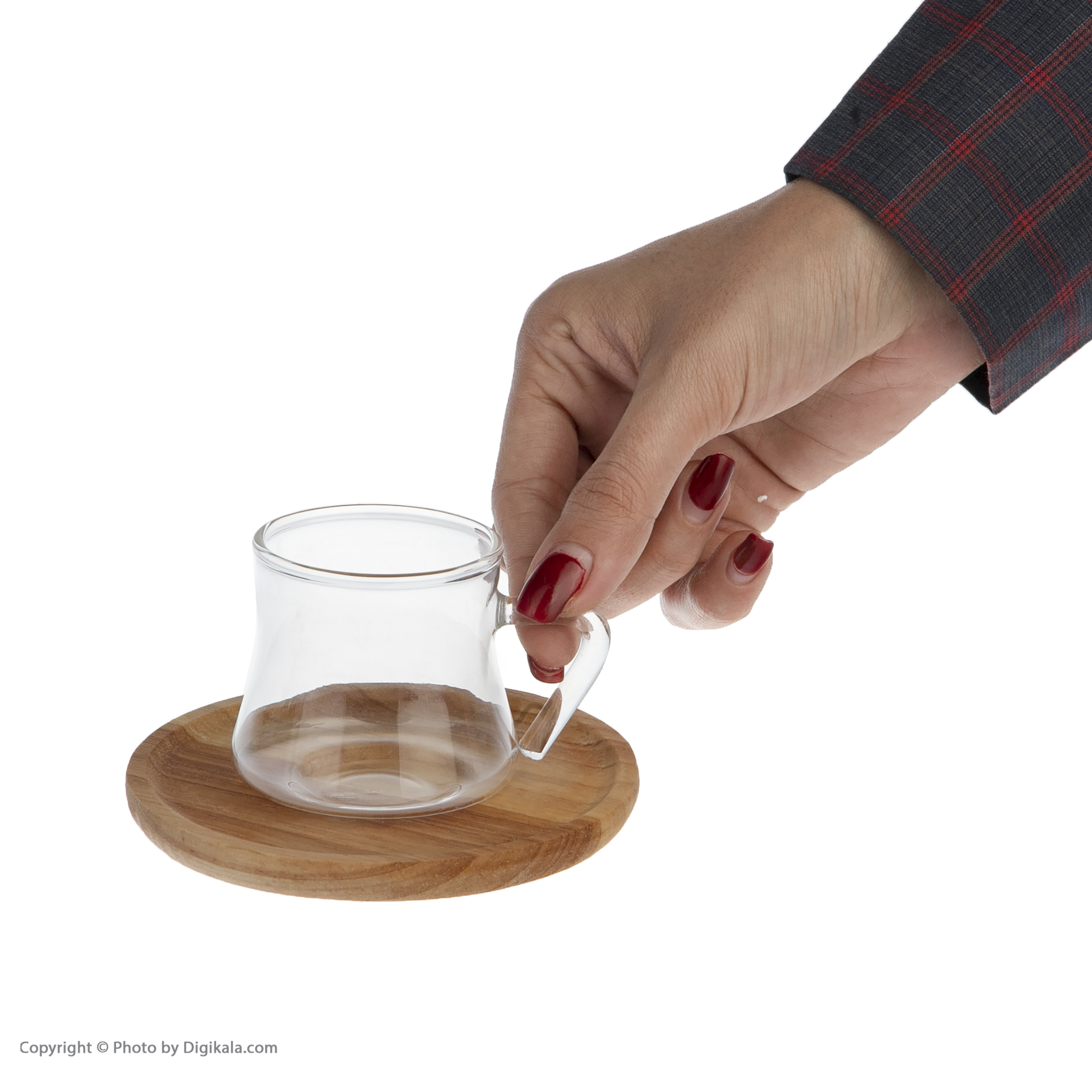 ست فنجان و نعلبکی 4 پارچه مدل KB