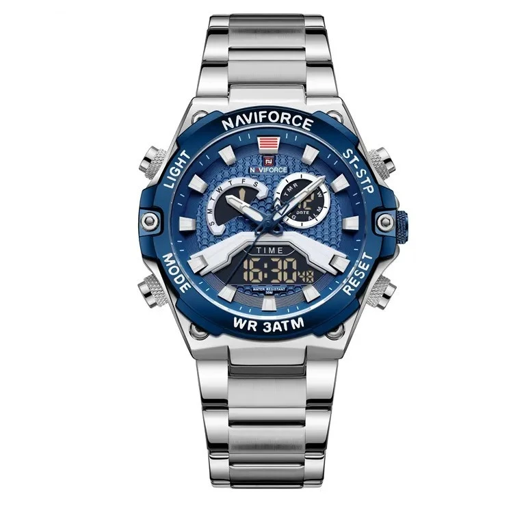 ساعت مچی عقربه‌ای مردانه نیوی فورس مدل NF9207SBEBE