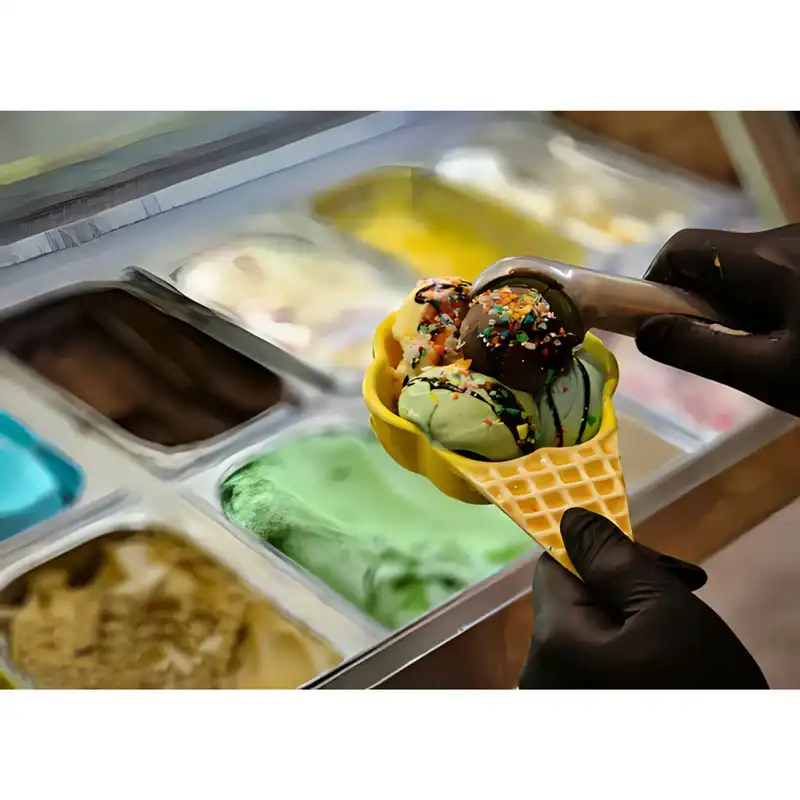 کاسه سرامیکی مدل بستنی خوری بسته 6 عددی