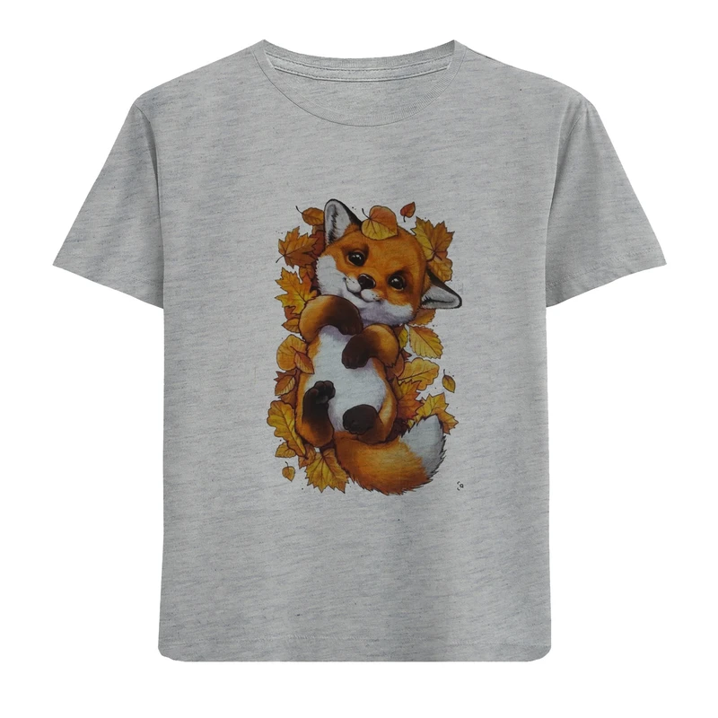 تی شرت آستین کوتاه پسرانه مدل روباه 212