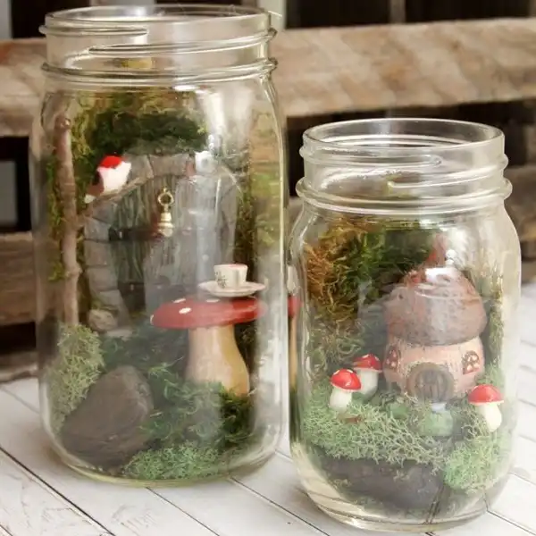 دکوری به گز مدل قارچ مجموعه 5 عددی