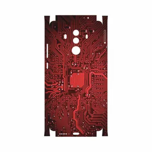 MAHOOT Red Printed Circuit Board-FullSkin Cover Sticker for Huawei Mate 10 Pro