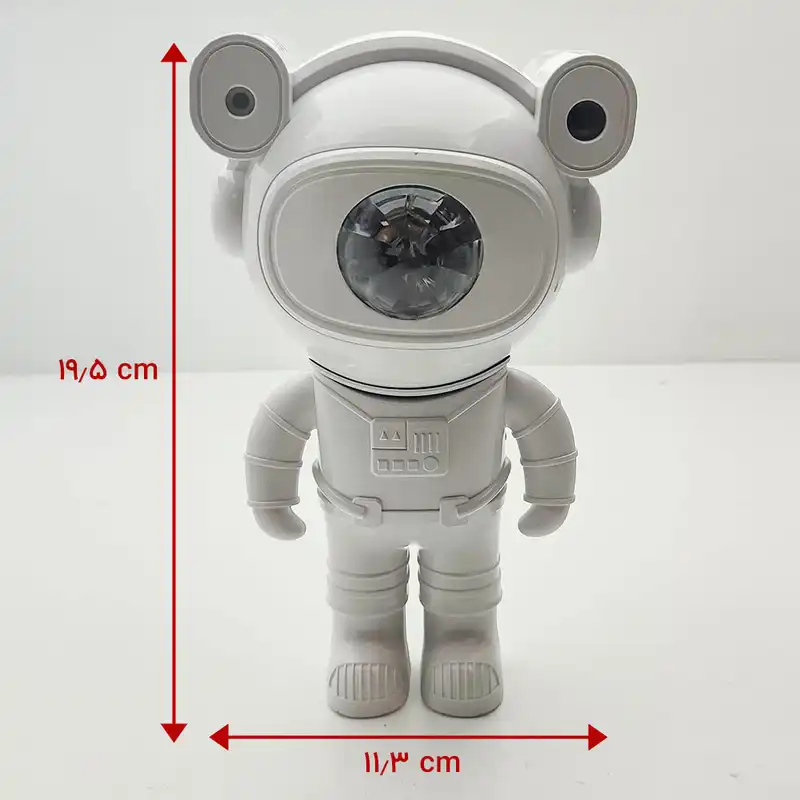 رقص نور مدل لیزری فضانورد طرح کهکشان