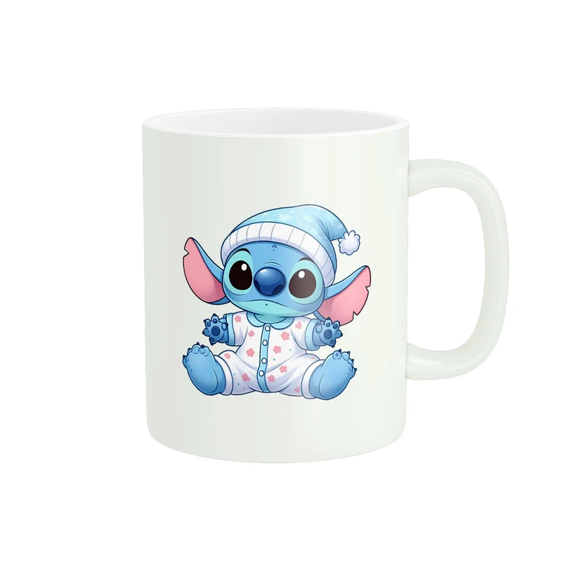 ماگ پادآفرین مدل کارتون استیچ و لیلو Stitch کد PM3915