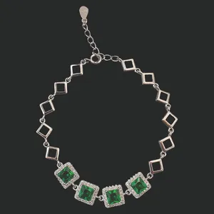 دستبند نقره زنانه مدل B70