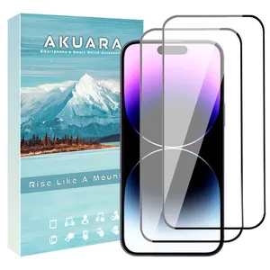 Akuara Full AKU Screen Protector For Apple iPhone 16 Pro Max Two in Pack