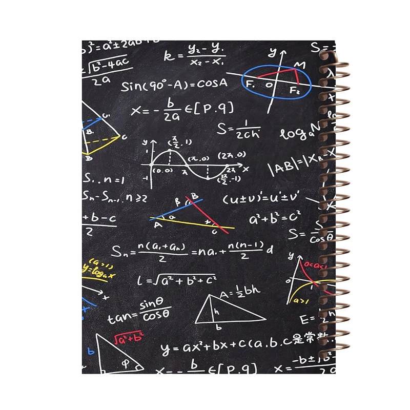 دفتر مشق 80 برگ طرح ریاضی کد J425