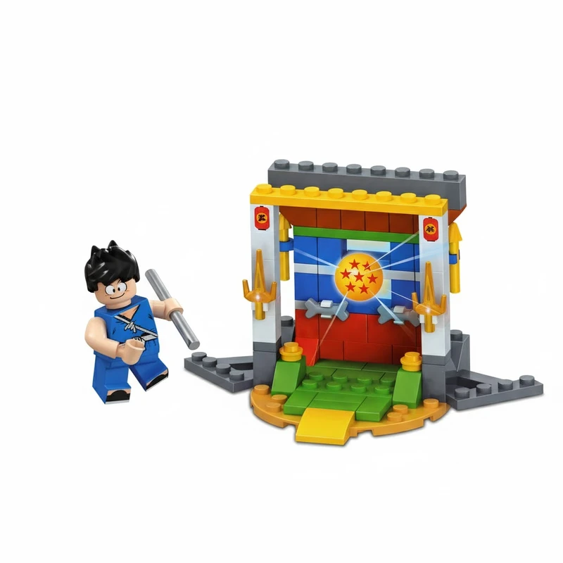 ساختنی ۸۶ تکه مدل Dragon Bead Suepr طرح دراگون بالز گوکو