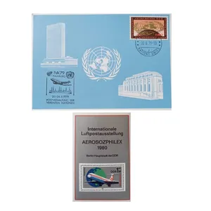 تمبر یادگاری مدل هواپیما مجموعه 2 عددی