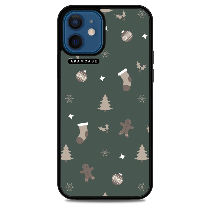 کاور آکام مدل AMCWA12M-CHRISTMAS11 مناسب برای گوشی موبایل اپل iPhone 12 Mini
