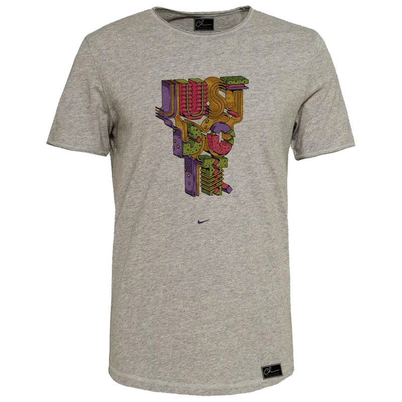 تیشرت آستین کوتاه مردانه کد M207 رنگ طوسی