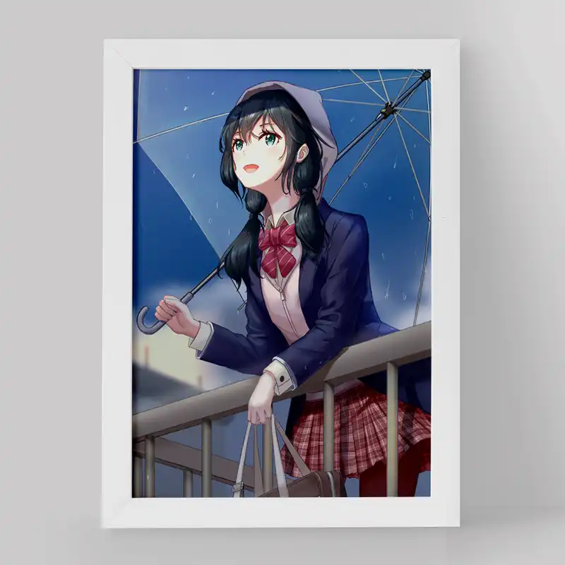 تابلو خندالو مدل هینا انیمه تغییر آب و هوا با تو کد 17615