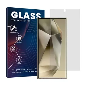 Glass Hydrogel model Matte Screen Protector for Samsung Galaxy S24 Ultra mobile phone