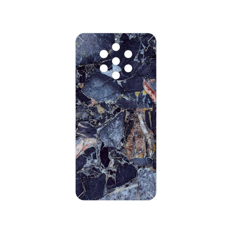 برچسب پوششی ماهوت مدل Broken black marble مناسب برای گوشی موبایل نوکیا 9 Pureview