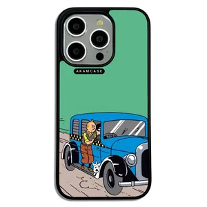 AKAM AMC-WA15PRO-TINTIN-9 Cover For Apple iPhone 15 Pro