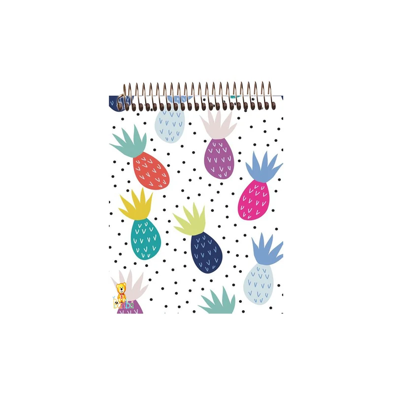 دفتر نقاشی 50 برگ بانیبو مدل اناناس کد 935