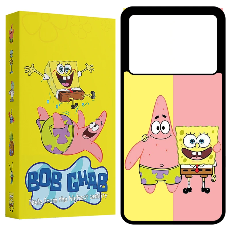 کاور باب قاب طرح باب اسفنجی مدل BCPX6P مناسب برای گوشی موبایل شیائومی Poco X6 Pro 5G / Redmi K70E