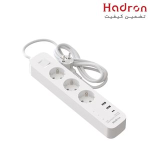 نقد و بررسی چندراهی برق هادرون مدل P343 مجهز به شارژر 30 وات توسط خریداران