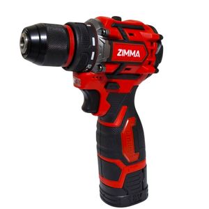 دریل پیچ گوشتی شارژی زیمما مدل براشلس 18 ولت