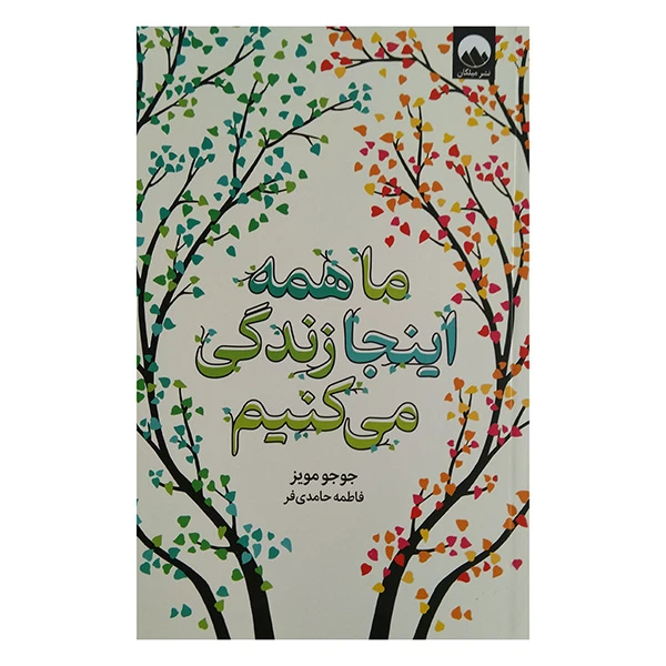 کتاب ما همه اينجا زندگي مي كنيم اثر جوجو مویز ترجمه فاطمه حامدی فر نشر میلکان