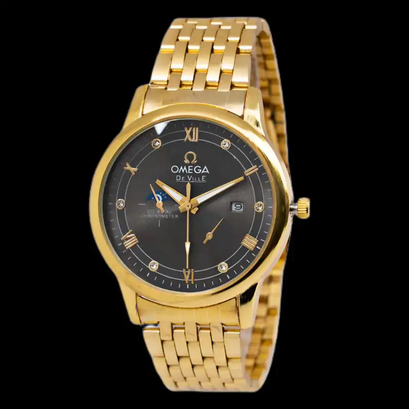 ست ساعت مچی عقربه ای زنانه و مردانه مدل تقویم دار05