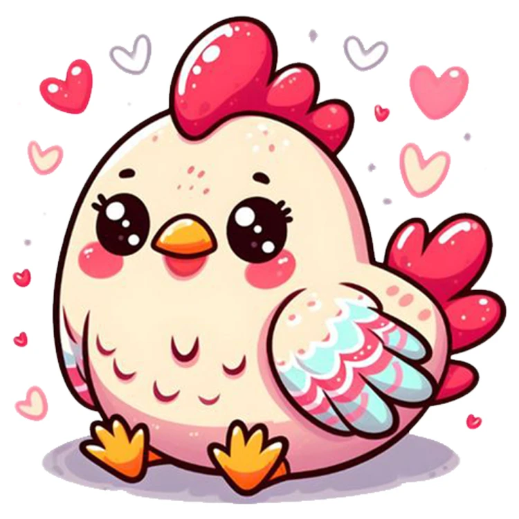 استیکر پارچه و لباس پاد آفرین مدل جوجه کد DKST283