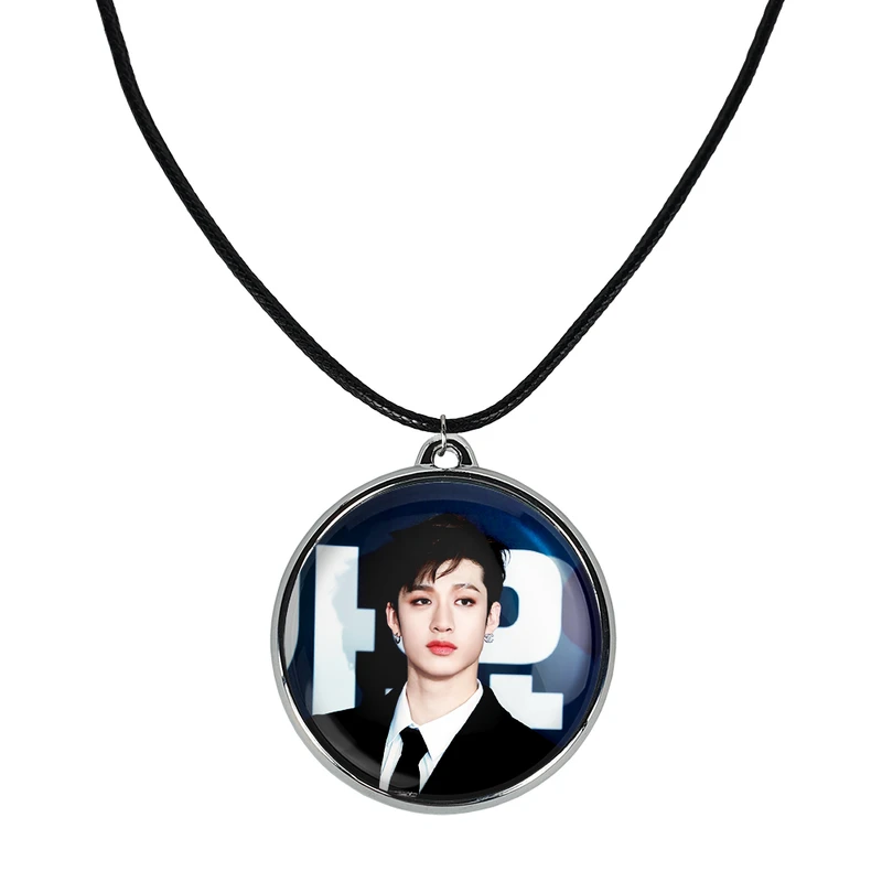 گردنبند خندالو مدل سونگمین و بنگ چان گروه استری کیدز Stary Kids کد 1690616903