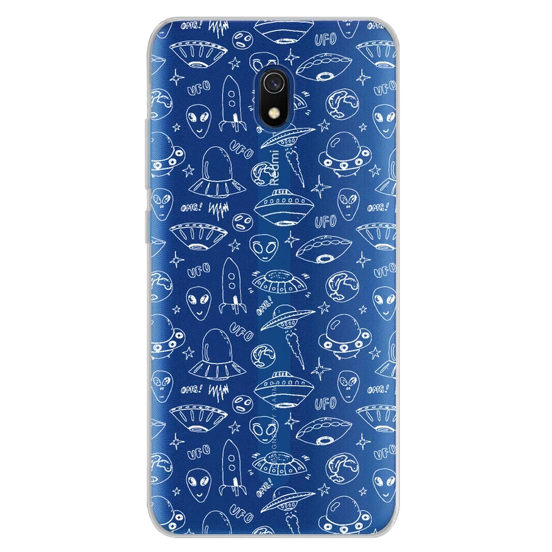 کاور مگافون طرح یوفو مدل C46-W مناسب برای گوشی موبایل شیائومی Redmi 8A