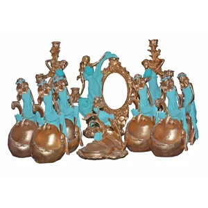 مجموعه ظروف هفت سین 10 پارچه کد 6300
