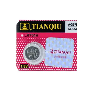 باتری ساعت تیانکیو مدل AG5 - LR754H - 393 