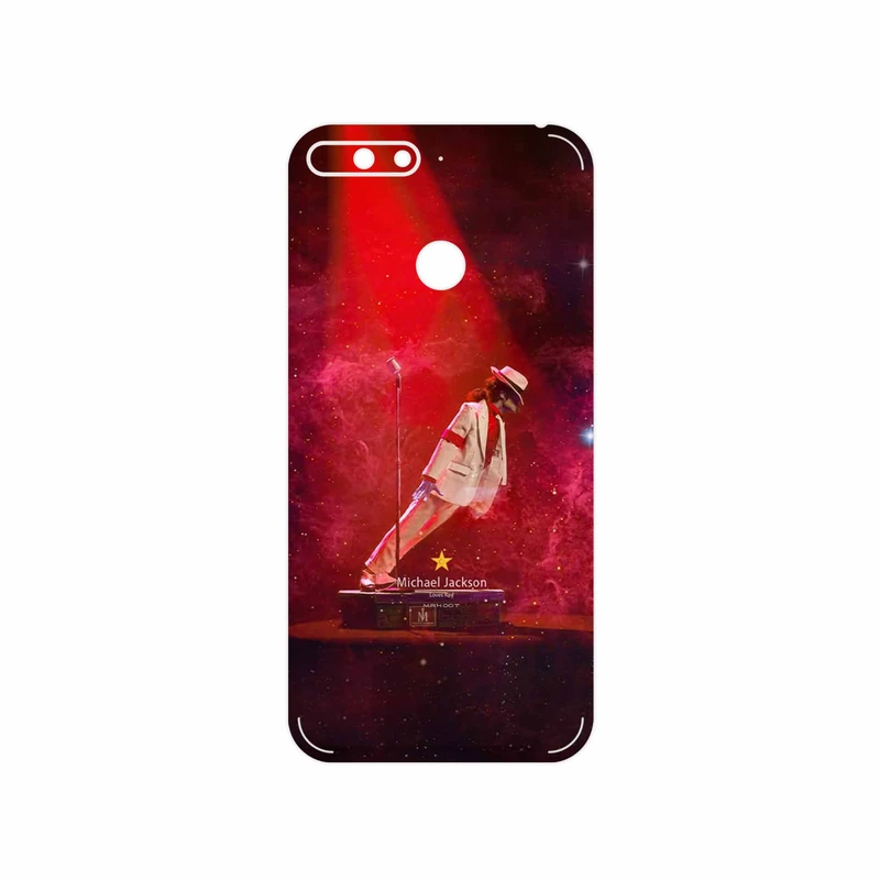 برچسب پوششی ماهوت مدل Michael Jackson مناسب برای گوشی موبایل هوآوی Y6 2018
