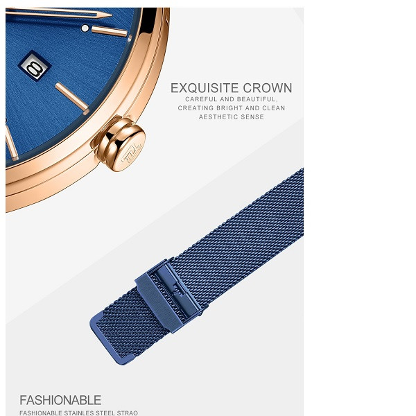 ساعت مچی عقربه‌ای مردانه نیوی فورس مدل 3008BE