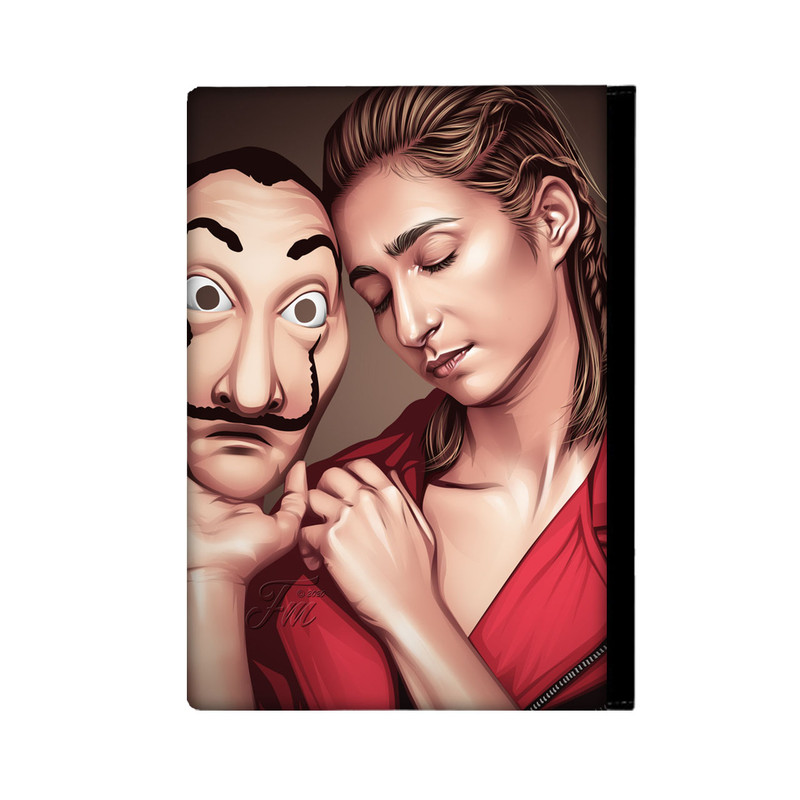 کلاسور مدل Money Heist کد 2136