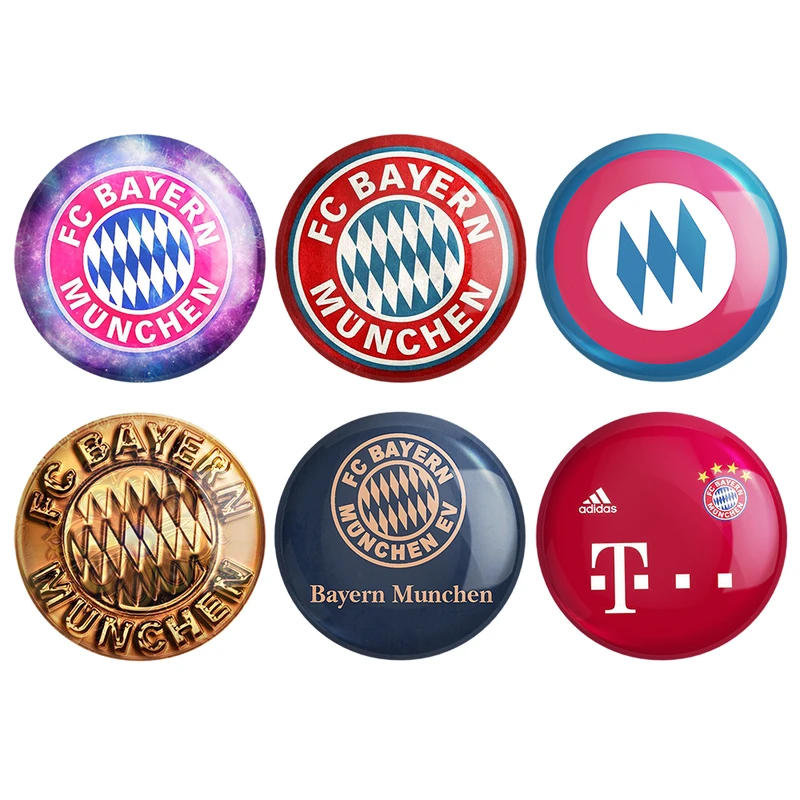 پیکسل خندالو طرح باشگاه بایرن مونیخ کد 85A مجموعه 6 عددی