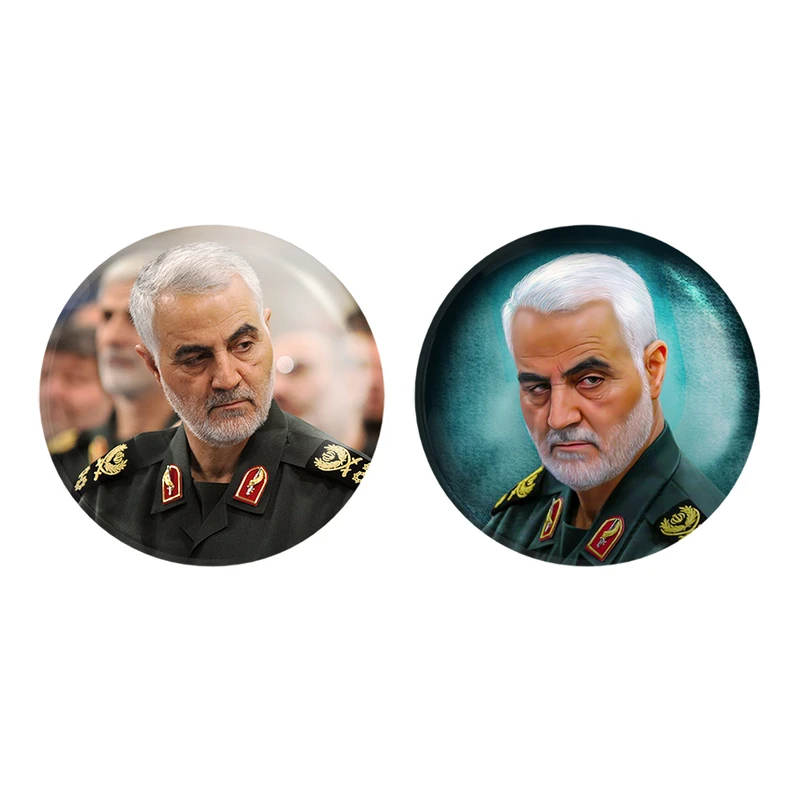 مگنت خندالو طرح سردار سلیمانی کد 26032600 مجموعه 2 عددی