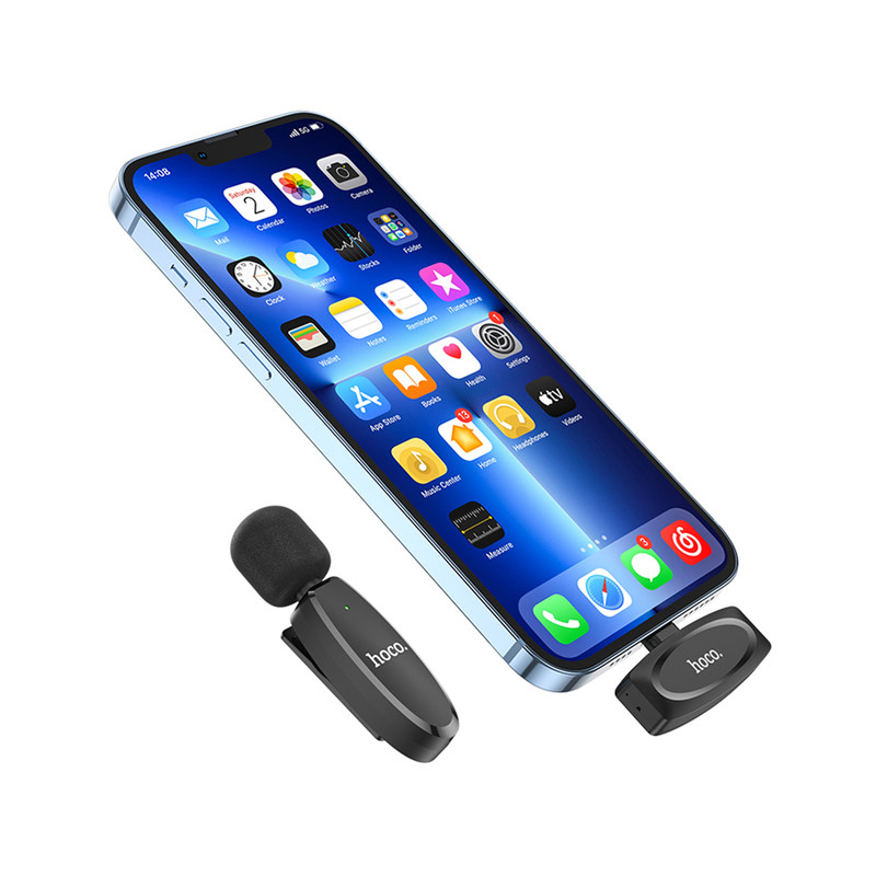 خرید و قیمت میکروفن یقه ای هوکو مدل L15 IPHONE