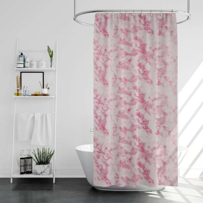 پرده حمام پیسو مدل BZ-21 سایز 180×200 سانتی متر