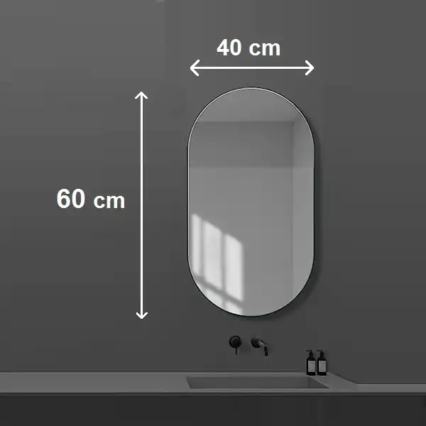 آینه آزالیا مدل بیضی FB4060