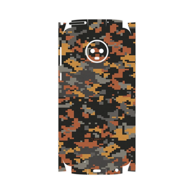 برچسب پوششی ماهوت مدل Army-Autumn-pixel-FullSkin مناسب برای گوشی موبایل موتورولا Moto G6