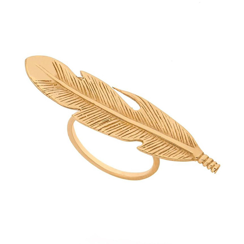 انگشتر طلا 18 عیار زنانه مه گالری مدل پر