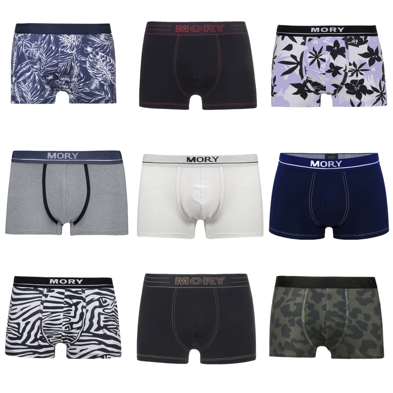 شورت ترانک مردانه موری مدل 062 بسته 9 عددی