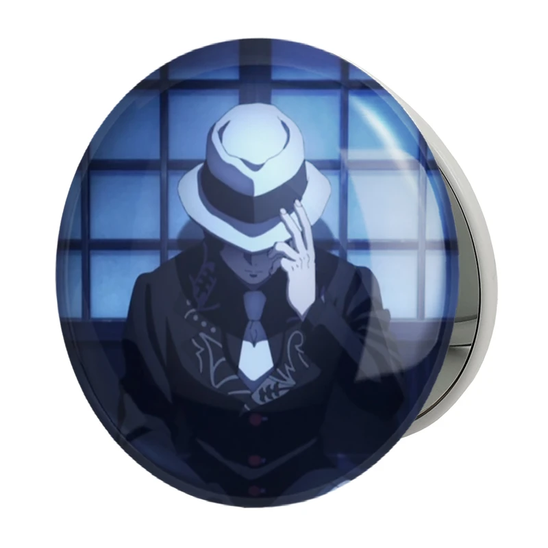 آینه جیبی خندالو طرح موزان ساما انیمه شیطان کش مدل تاشو کد 12779 