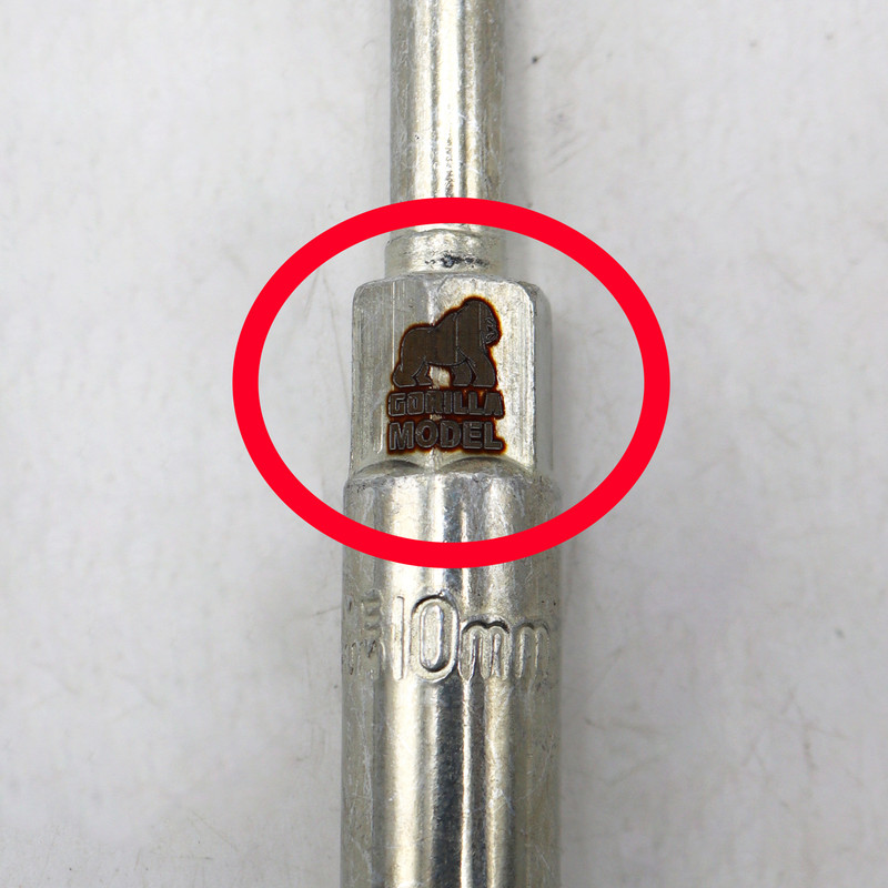 آچار بکس تی مدل گوریلا کد YP-ROKESHDAR-28.5CM سایز 10 میلیمتر