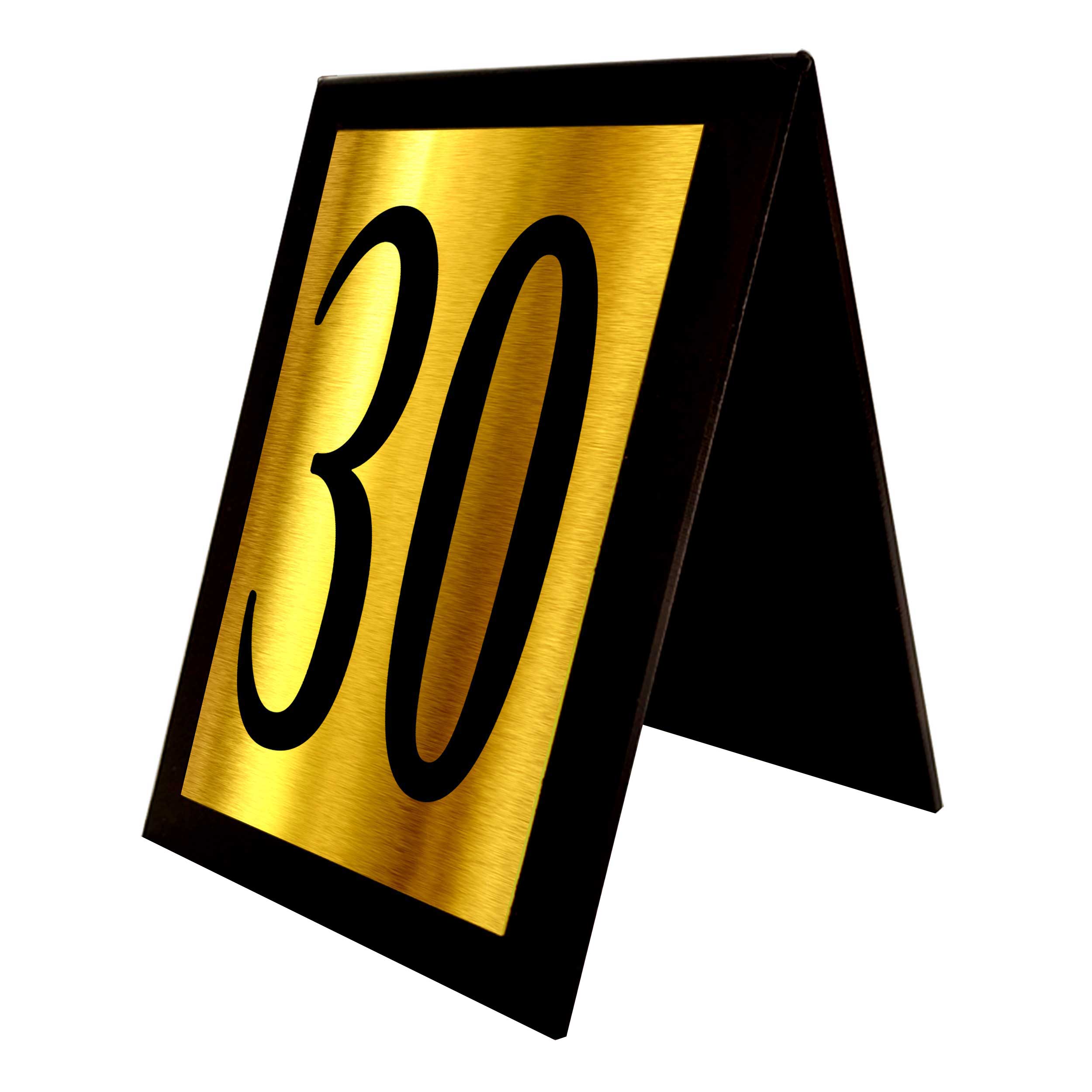 استند رومیزی آژنگ مدل اعداد طرح شماره میز کدof-30