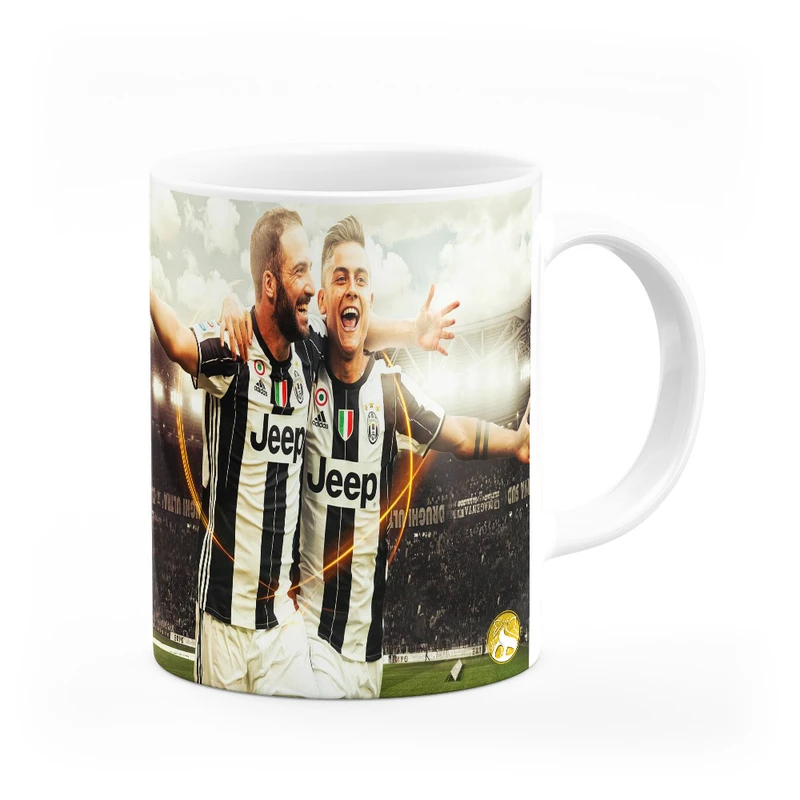 ماگ هومرو طرح تیم باشگاه فوتبال یوونتوس دیبالا مدل MG4822