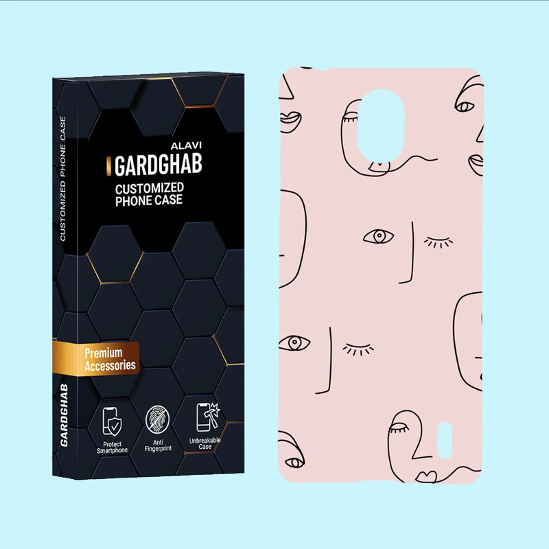 کاور گارد قاب علوی مدل ساده و مینیمال مناسب برای گوشی موبایل نوکیا 1 Plus