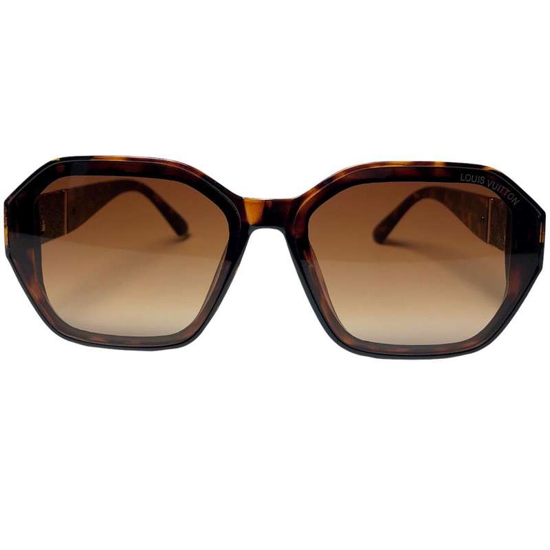 عینک آفتابی زنانه لویی ویتون مدل چند ضلعی a043