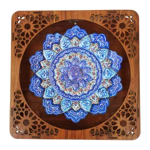 تابلو میناکاری مسی مدل گل کد m 19