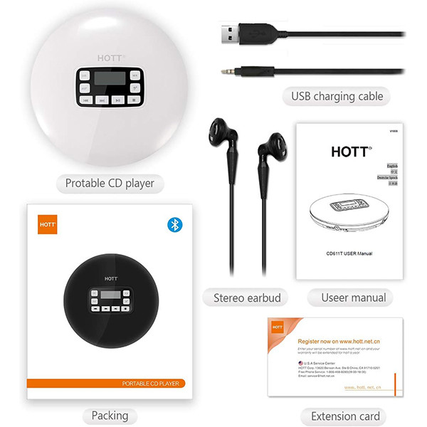 پخش کننده موسیقی هاتت مدل CD611T