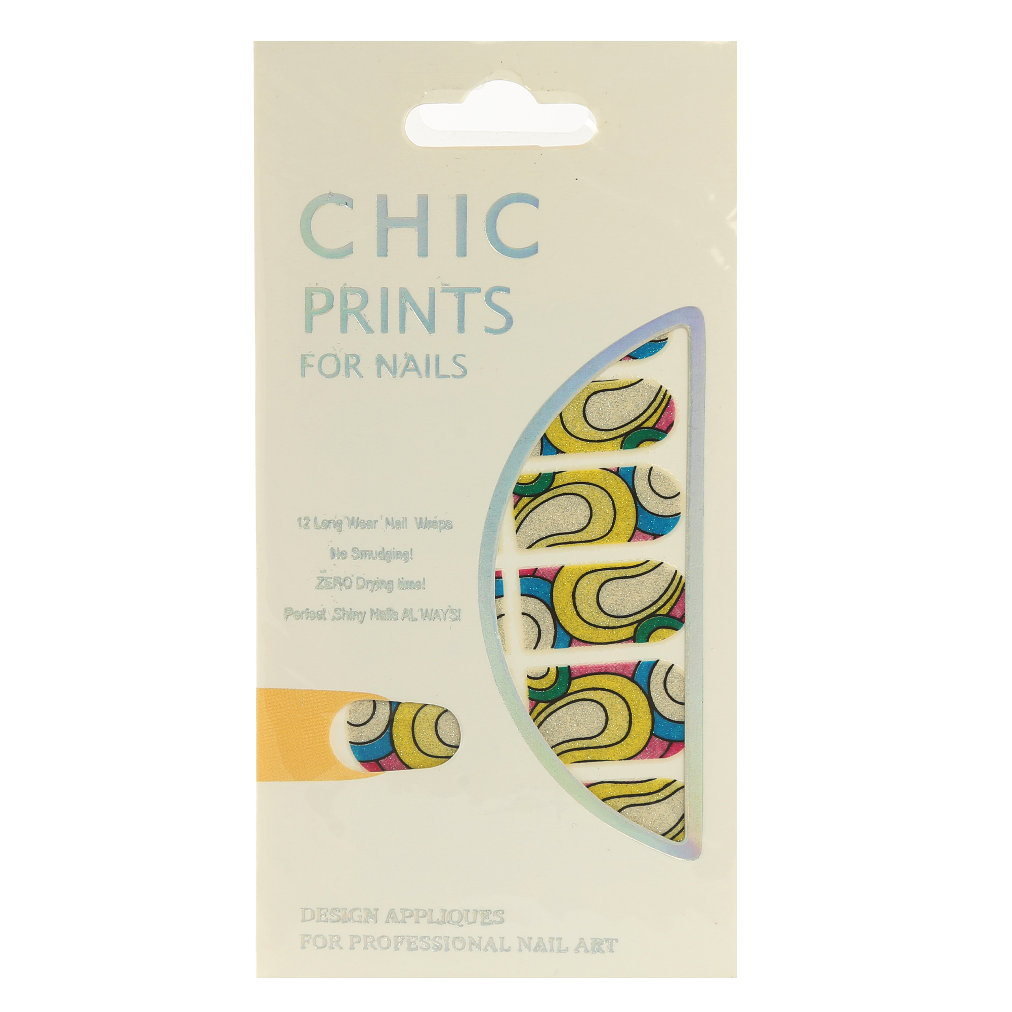 استیکر طراحی ناخن مدل X12